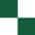 White/Hunter Green color or pattern variation
