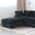 Black (4 Seats+ 2 Ottomans) color or pattern variation