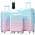 Light Blue and Pink color or pattern variation