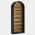 Brown and Black color or pattern variation
