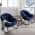 Navy blue color or pattern variation