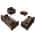 Brown color or pattern variation