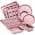 Pink color or pattern variation