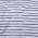 White/Navy stripe
