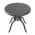 Matte Black(31.5 in. round table) color or pattern variation
