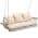 Khaki Cushion+Gray Rattan Frame color or pattern variation