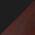 Black with Red Brown Blades