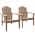 Teak-2PCs color or pattern variation