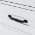 White-Matte Black Handle color or pattern variation