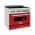 Stainless Steel and Matte Red color or pattern variation