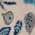 Ivory/Light Blue color or pattern variation