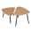 Natural Brown/Black color or pattern variation
