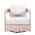 Light White Finish&Beige color or pattern variation