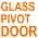 3 Lite Glass Pivot Door color or pattern variation
