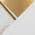 White Glass, Gold Metal and White Linen color or pattern variation