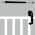 White 5 Bar with Door Closer and Lock color or pattern variation