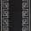 Greek Key Black and Silver color or pattern variation