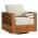 Cream Swivel Chair color or pattern variation