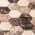 Montage 2" Hex Brown, Tan Matte color or pattern variation