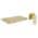 Brushed Gold-A color or pattern variation