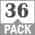 36 color or pattern variation
