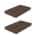 Walnut color or pattern variation