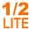 1/2-Lite color or pattern variation