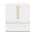 Matte White with Polished Gold Handles color or pattern variation