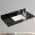 Bright Black Finish with a hint of White Veining color or pattern variation