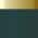 Green with Brushed Gold Trim color or pattern variation