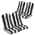 Black and White Stripe color or pattern variation