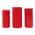 Red (Set of 3) color or pattern variation
