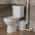 White 600W Standard 16.5" Toilet System color or pattern variation