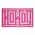 Western Greeting Howdy Pink color or pattern variation