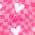 Disco Hearts Hot Pink color or pattern variation