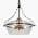 Brass Gold and Black/3-Light Ceiling Light color or pattern variation