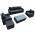 Black cushion