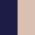Navy Blue and Sand Beige