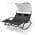 White Canopy & Black Seat color or pattern variation