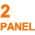 2 PANEL color or pattern variation