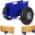 Blue color or pattern variation