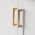 White with Brushed Gold handle color or pattern variation