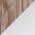 Whitewashed Wood and White Faux Leather color or pattern variation