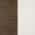 Cream Boucle/Dark Brown color or pattern variation