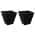 18 in. H x 16 in. W Black color or pattern variation