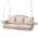 Khaki Cushion/Gray Rattan Frame/Woven-Rattan Backrest color or pattern variation