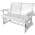 White - 2-Seater Oversized color or pattern variation