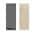 Customizable Panel Ready with Polished Gold Handles color or pattern variation