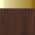 Dark Walnut with Brushed Gold Trim color or pattern variation