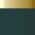 Green with Brushed Gold Trim color or pattern variation